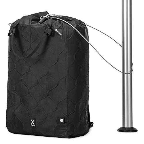 Pacsafe Travelsafe X25 Anti-Theft Portable Safe, Black