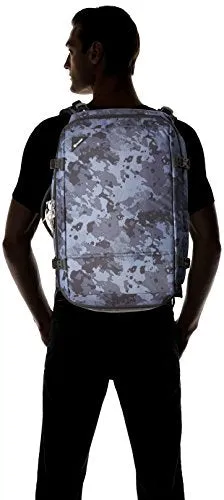 Pacsafe Vibe 40 Anti-Theft 40L Weekender Backpack, Grey Camo