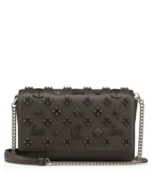 Paloma Clutch in Charcoal