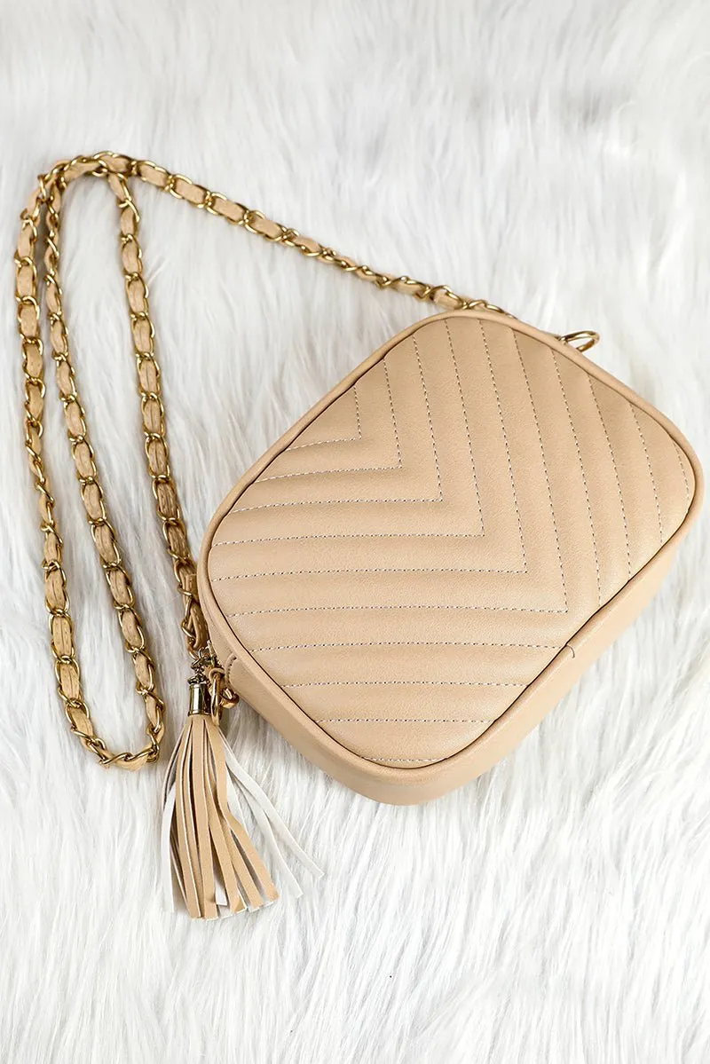 PREORDER! ETA 4/25 Candace Oatmeal Shoulder Bag **SHIPPING EXPECTED TO BEGIN ON DATE 4/25**
