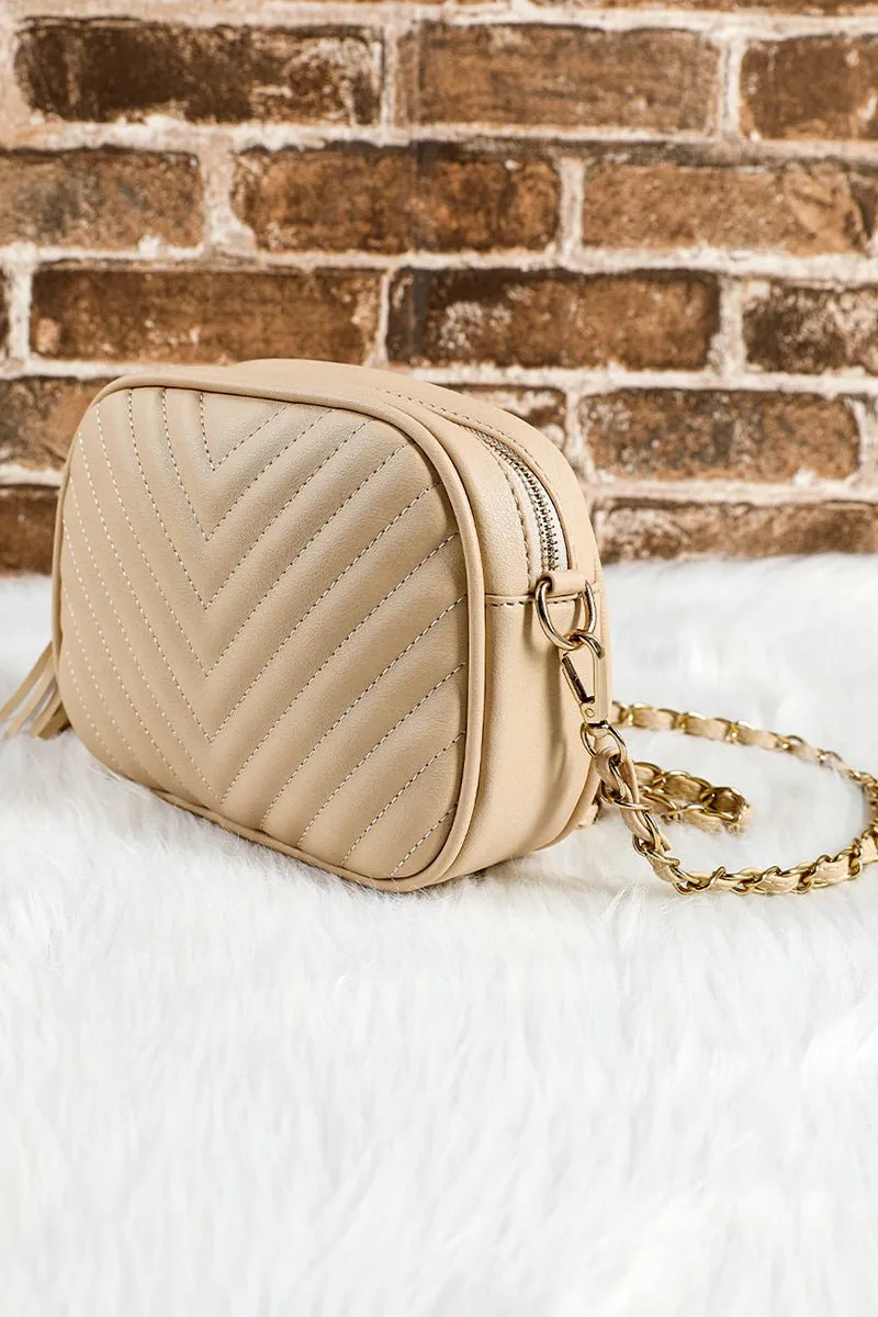 PREORDER! ETA 4/25 Candace Oatmeal Shoulder Bag **SHIPPING EXPECTED TO BEGIN ON DATE 4/25**
