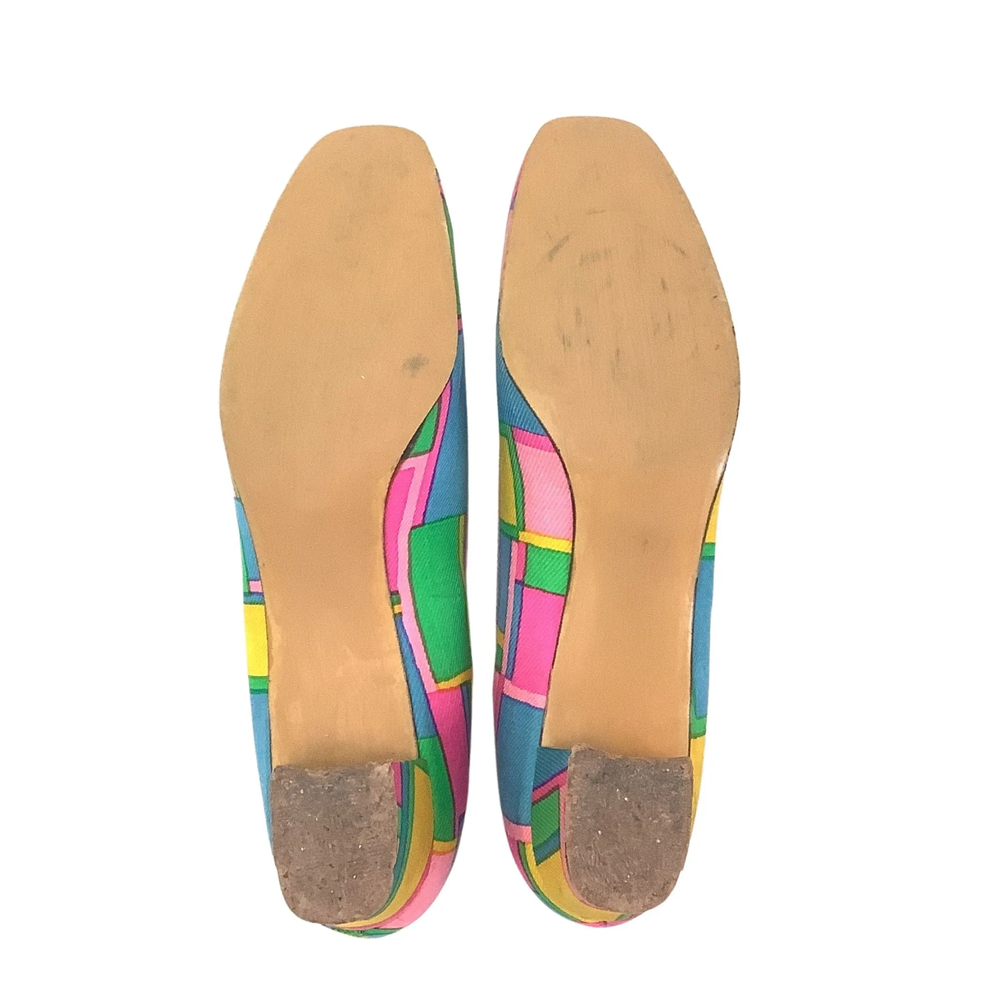 Realities Color Block Heels