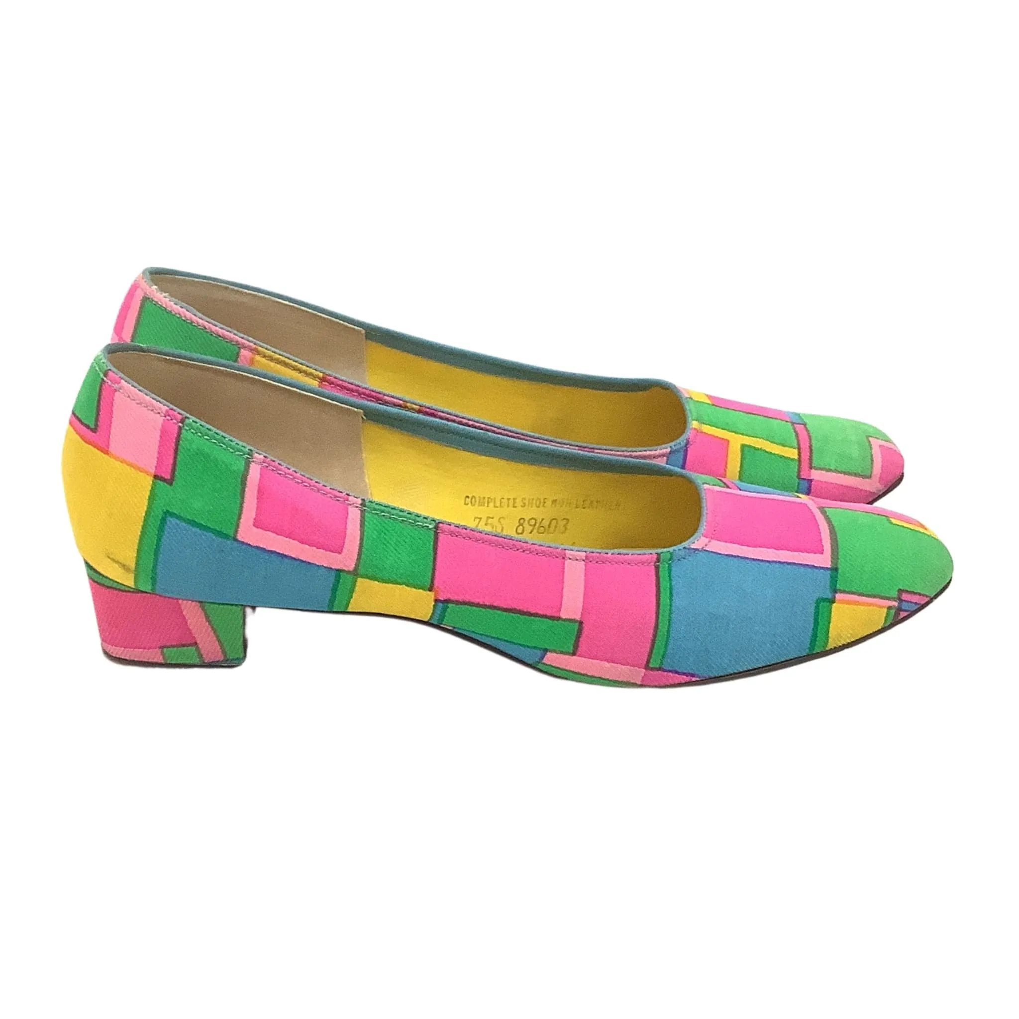 Realities Color Block Heels