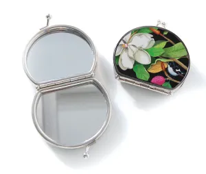 Retro compact mirror, Miss White