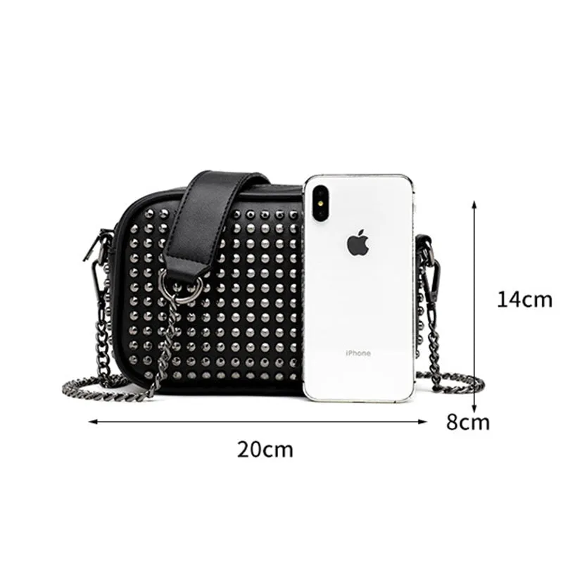 Rivet Shoulder Bags