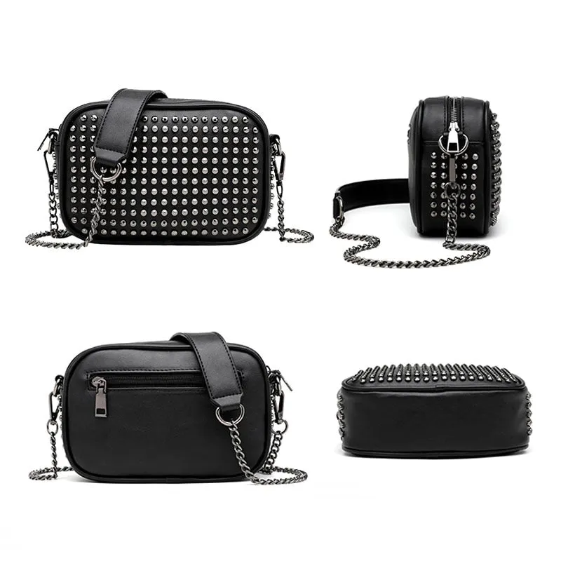 Rivet Shoulder Bags