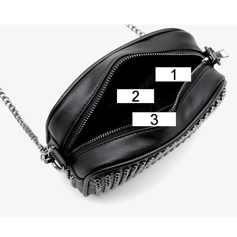 Rivet Shoulder Bags