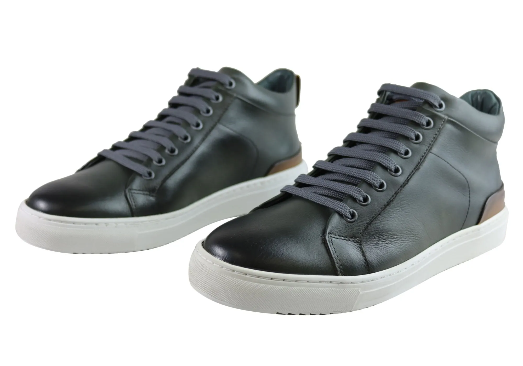 Savelli Brock Mens Leather Casual Boots Made In Brazil