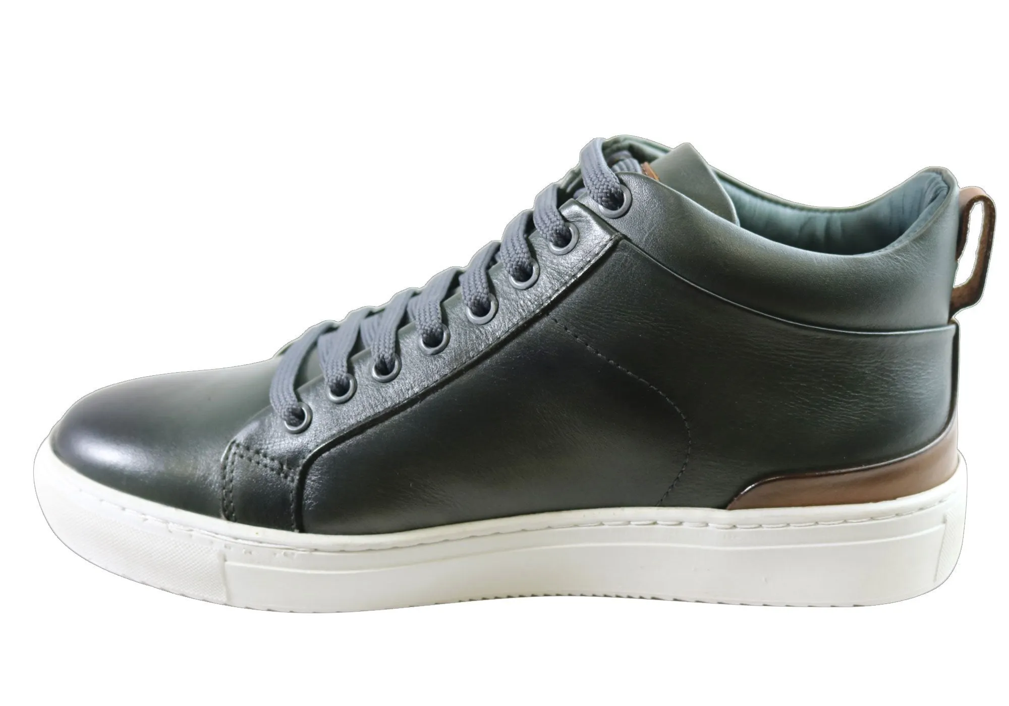 Savelli Brock Mens Leather Casual Boots Made In Brazil