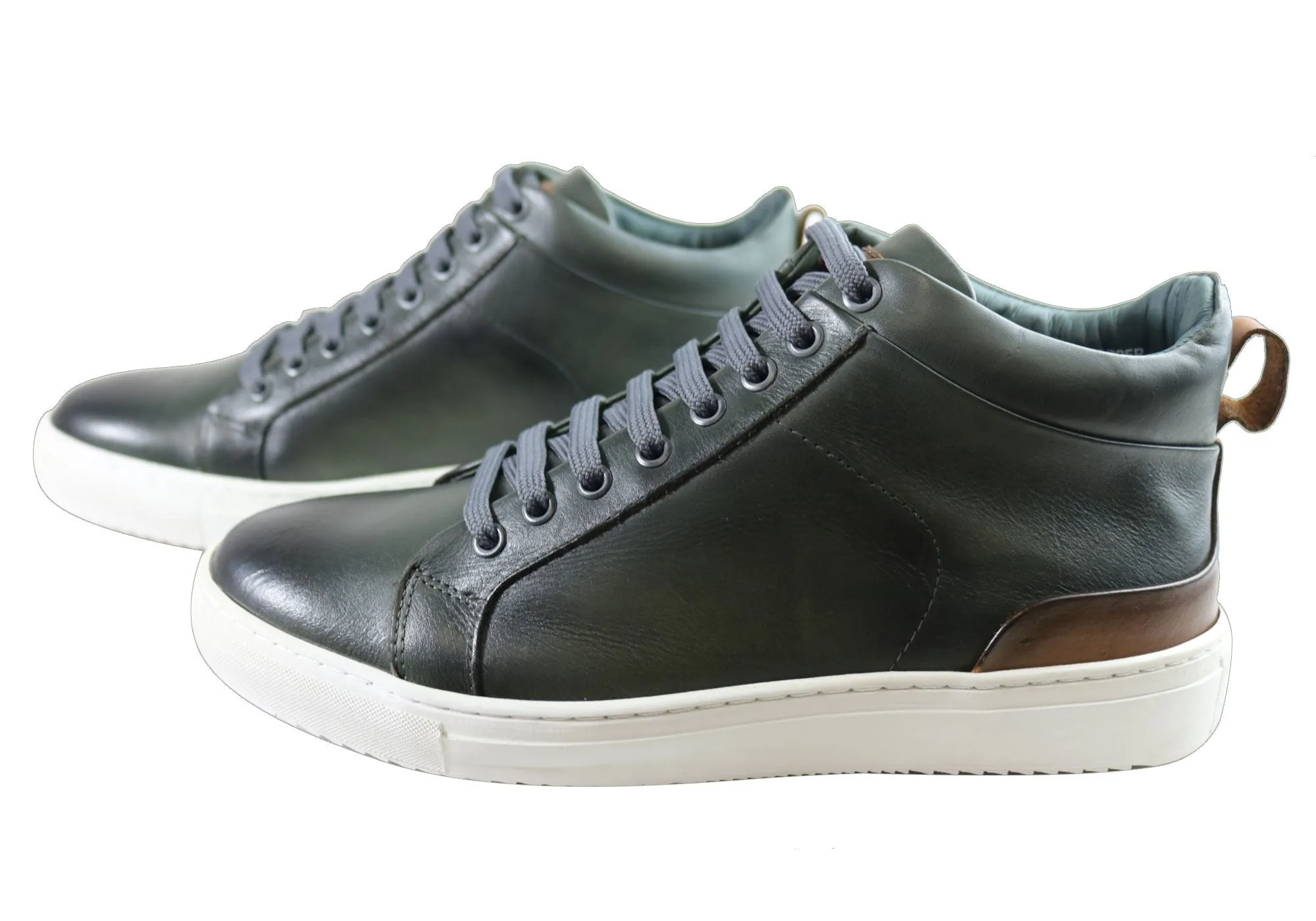 Savelli Brock Mens Leather Casual Boots Made In Brazil