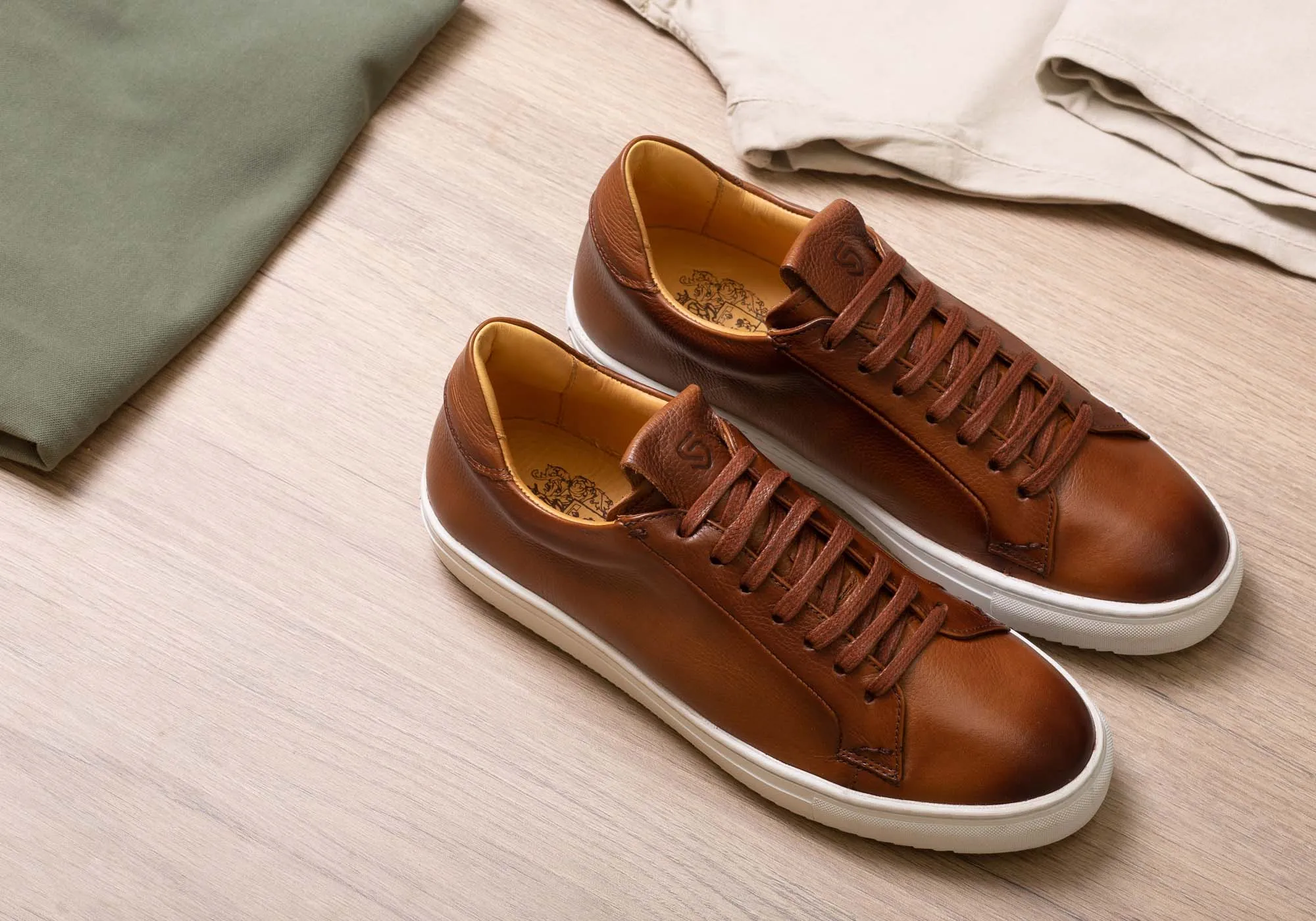 Savelli Gill Mens Comfort Leather Lace Up Casual Shoes Made In Brazil