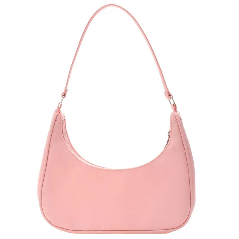Solid Color Shoulder   Pouch