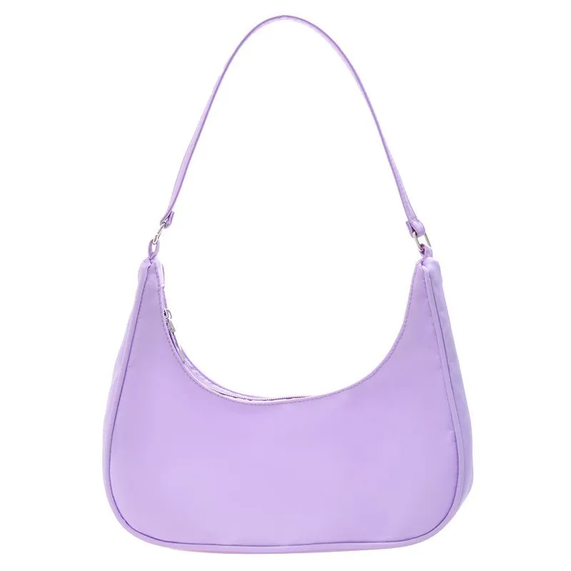 Solid Color Shoulder   Pouch