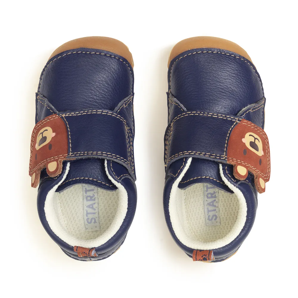 Start-rite Bear Hug French Navy Leather