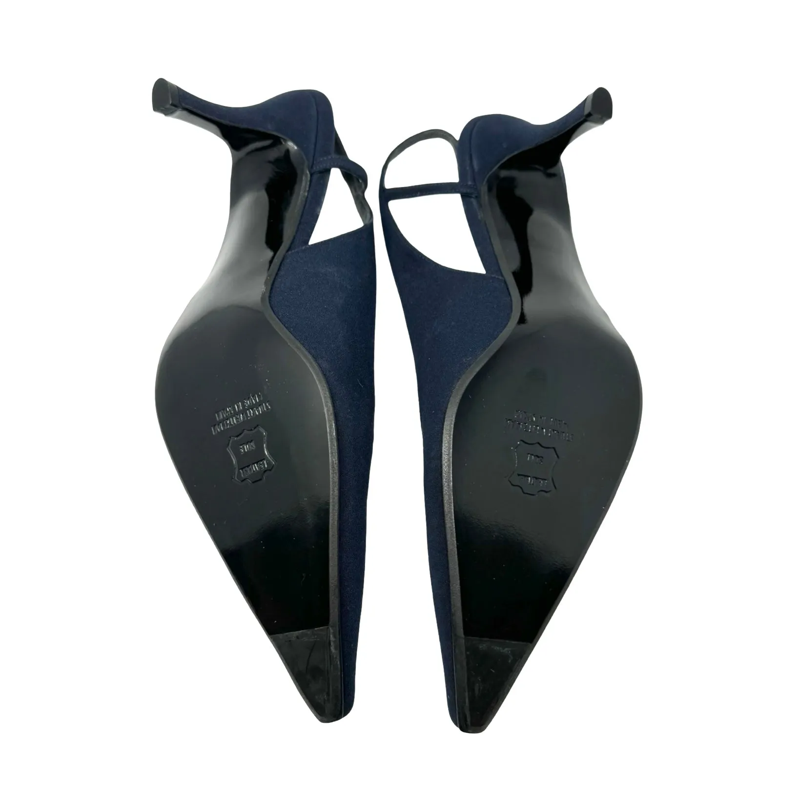 Stuart Weitzman Pointed Toe Slingback Heel