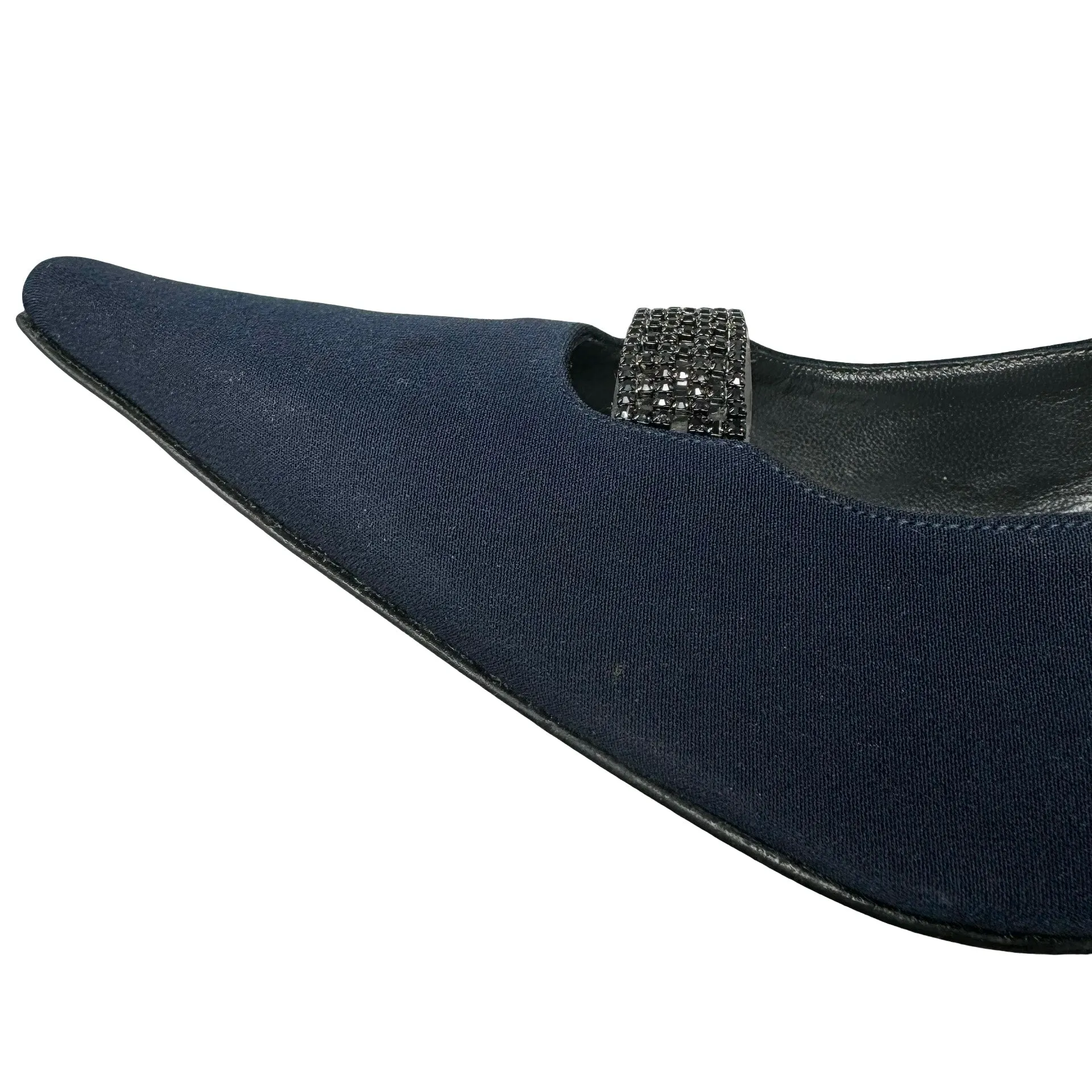 Stuart Weitzman Pointed Toe Slingback Heel