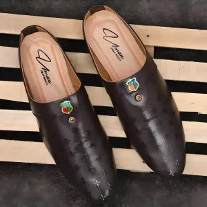 Stylist Half Loafers for Men in Brown Color