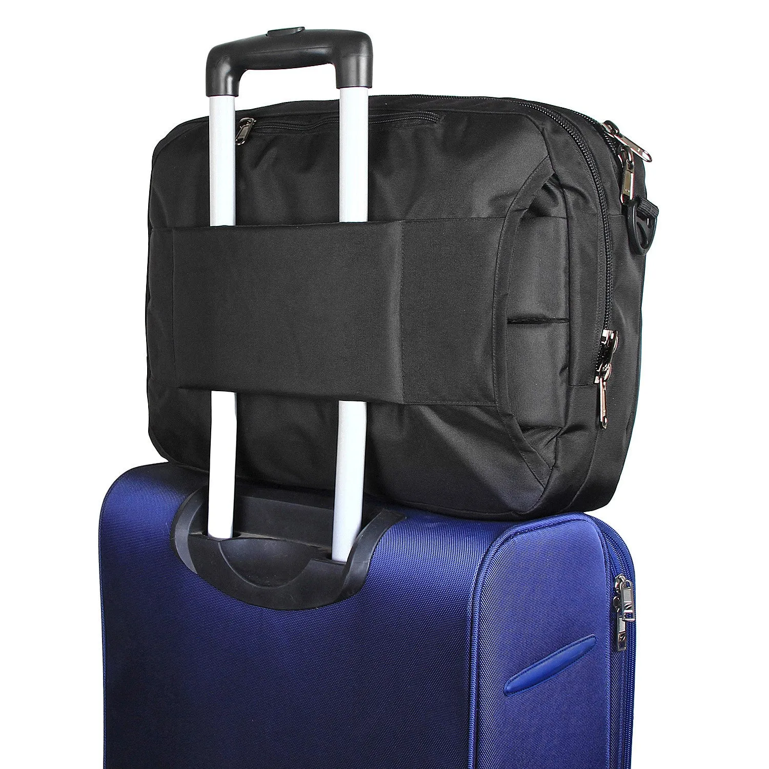 Suntop Dexter 3 Way Shoulder/ Hand Bag 16L Laptop Backpack(Black)
