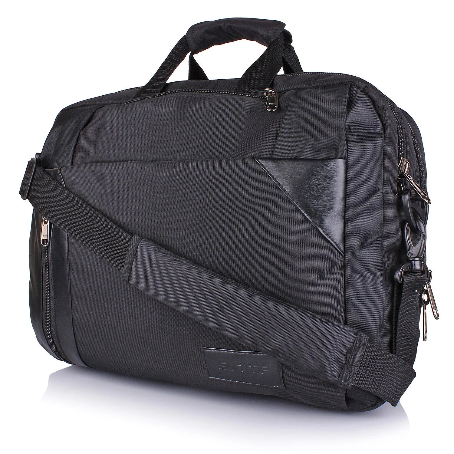 Suntop Dexter 3 Way Shoulder/ Hand Bag 16L Laptop Backpack(Black)