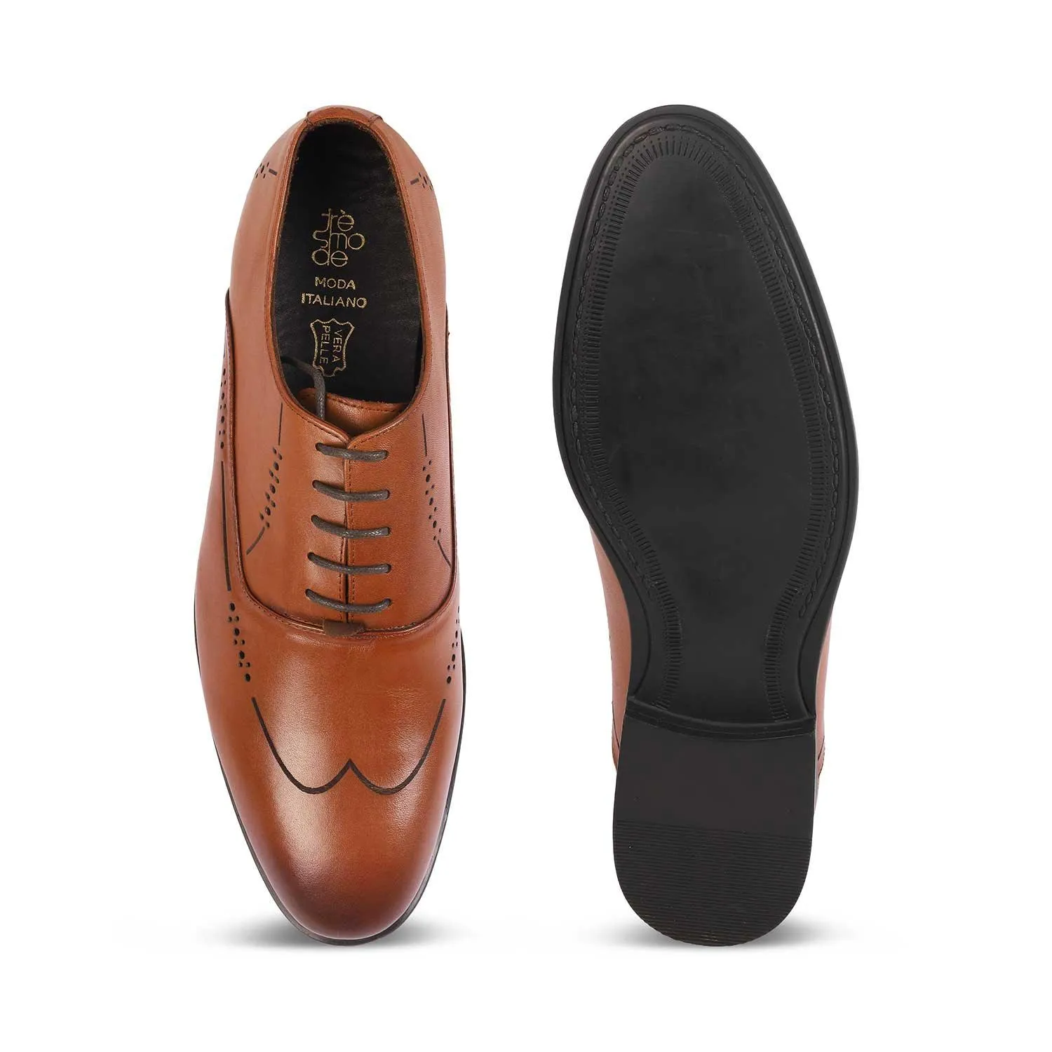 Tresmode Yody Tan Men's Lace Ups