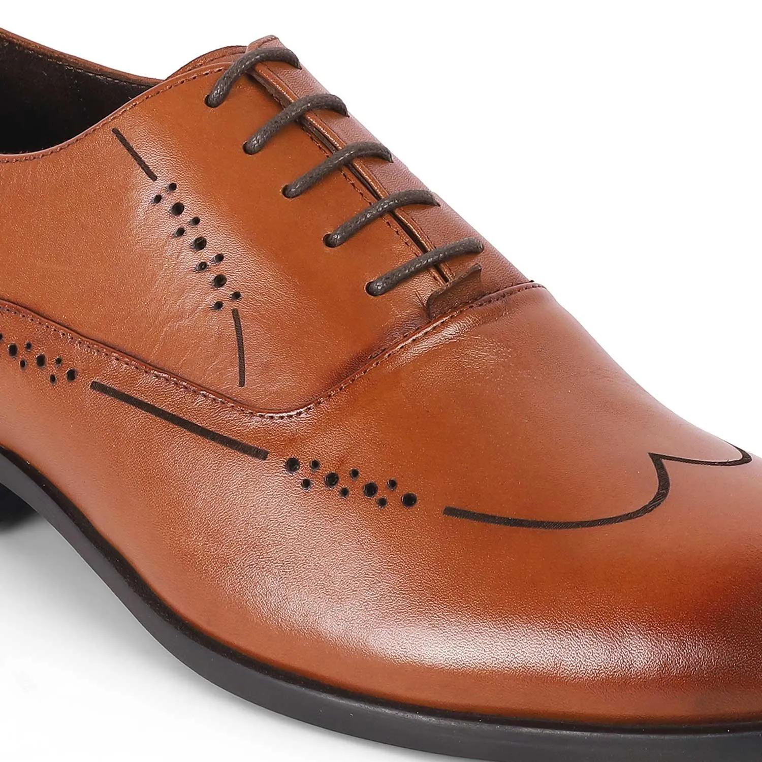 Tresmode Yody Tan Men's Lace Ups