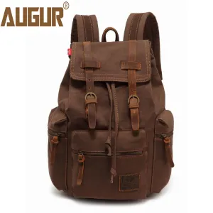 Vintage Travel Bag Various Colors Laptop Canvas Backpack