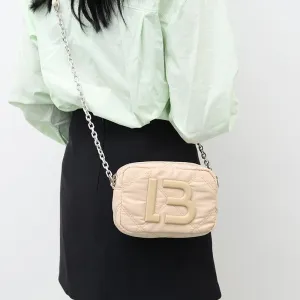 Vvsha  Vintage Women Shoulder Bag Fashion Luxury Designer Brands Nylon Material Bag Crossbody Bags Chain Ladies Shopper Messenger Bag
