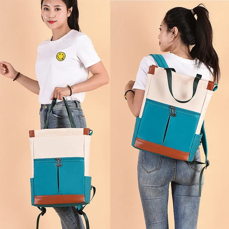 Women  Laptop Backpack Large Capacity Shoulder Bags Female Backpack Brand Satchel Travel Bag